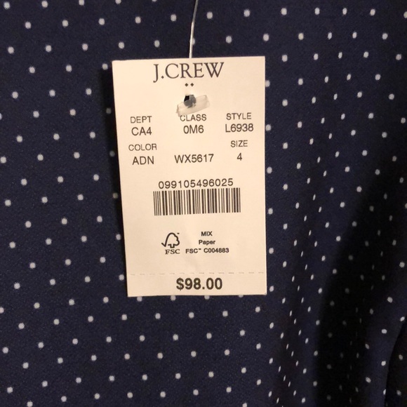 J.Crew Dress with tags - Picture 3 of 3